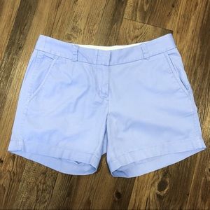 J. Crew Periwinkle 5” Chino Shorts